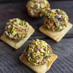 Crazy Greek Feta, Sun-dried Tomato And Pistachio Truffles