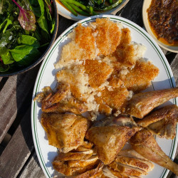 1-pot Slow Roast Chicken With Crispy Sticky Rice
