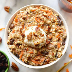 Carrot Cake Oatmeal