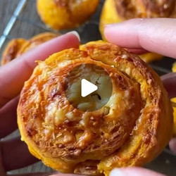 Sweet Potato Garlic Rolls
