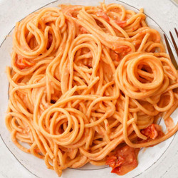 Tomato Goat Cheese Pasta