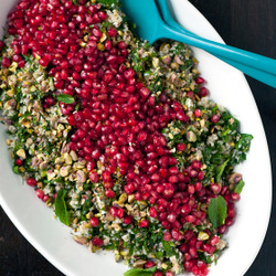 Late Fall Tabbouleh With Pomegranate &amp; Feta