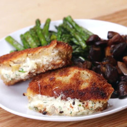 Garlic Herb-stuffed Pork Chops Recipe By Tasty