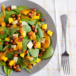Smoky Chickpea Salad With Mango And Avocado