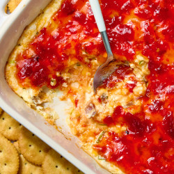 Baked Pepper Jelly Cream Cheese Dip