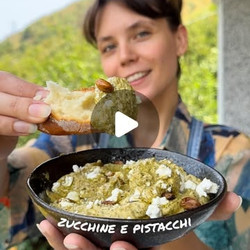 Crema Di Zucchine E Feta Con Pistacchio