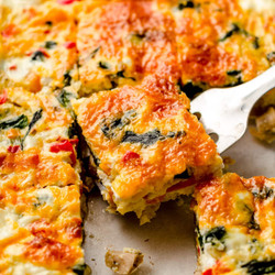 Egg Bake (overnight Breakfast Casserole)