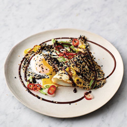 Sesame Fried Eggs