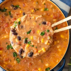 Creamy Chicken Tortilla Soup Recipe