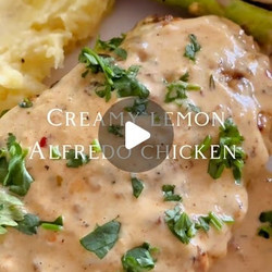 Creamy Lemon Alfredo Chicken