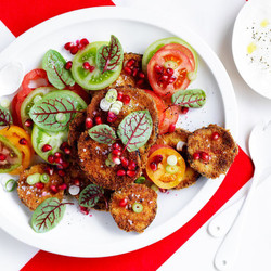 Spiced Eggplant Fritters