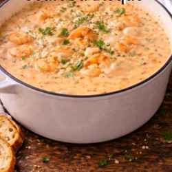 Crab And Shrimp Seafood Bisque