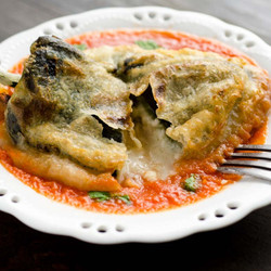 Vegan Chiles Rellenos