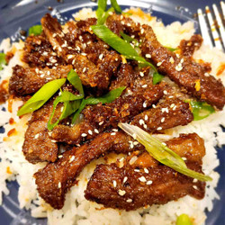 Air Fryer Mongolian Beef