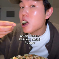 Asian Peanut Chicken Salad