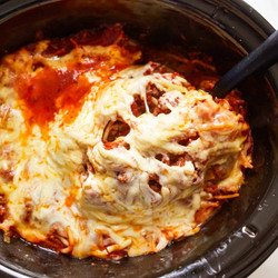 Crock Pot Spaghetti Casserole Recipe