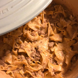One-pot Ground Beef Stroganoff