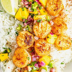 Cajun Brown Butter Scallops