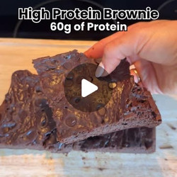High Protein Brownies