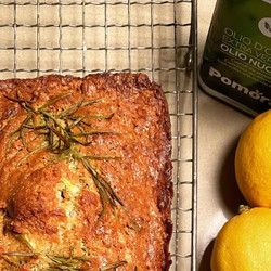 Courgette, Walnut And Rosemary Bread With Spiced Honey Butter