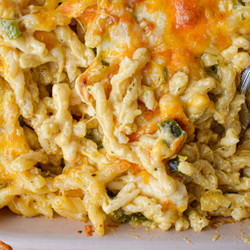 Hatch Green Chile Mac And Cheese