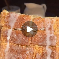 Iced Cinnamon Sugar Loaf