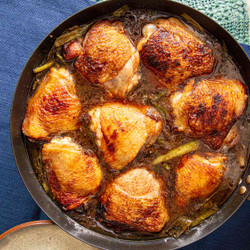 Soy Sauce–braised Chicken Thighs