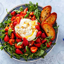Strawberry Burrata Salad
