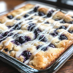 Blueberry Buttermilk Breakfast Cake