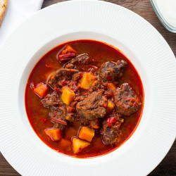 Traditional Slow Cooker Hungarian Goulash