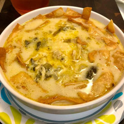 Poblano Chicken Tortilla Soup