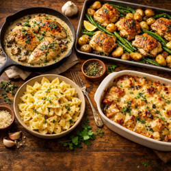 Creamy Garlic Chicken Recipe