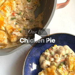 Chicken &amp; Veg Pie