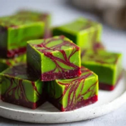 Halloween Zombie Vein Fudge