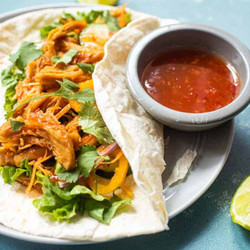 Sweet Chili Chicken Wraps