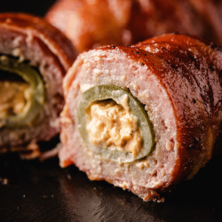 Smoked Bacon Wrapped Armadillo Eggs
