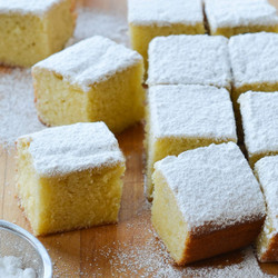 Powdered Donut Cake