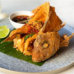 Crisp Snapper, Chilli, Tamarind And Lime - Chef Recipe By Chaowarat Assavakavinvong
