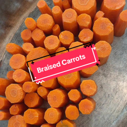 Braised Carrots With Capers, Orange Juice And Thyme