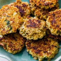 Crispy Quinoa Patties
