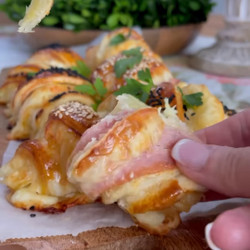 Ham and Cheese Croissants