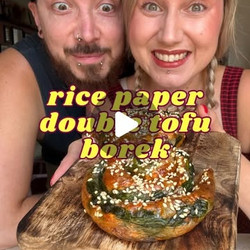 Rice Paper Double Tofu Börek