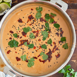Peanut Sauce Butter Beans