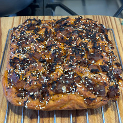 Kimchi X Gochujang Focaccia Recipe