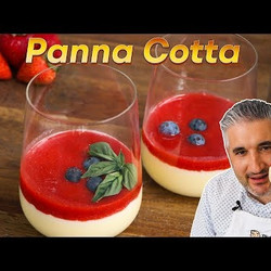 Strawberry Panna Cotta