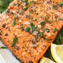 Whole30 Greek Salmon: Paleo, Gluten Free With Air Fryer Instructions