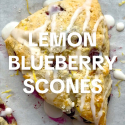 Lemon Blueberry Scones