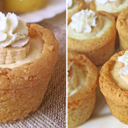 Banana Cream Cookie Cups - Cakescottage