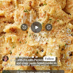 Garlic Bread Pasta
