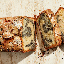 Swirled Sesame Tea Cake